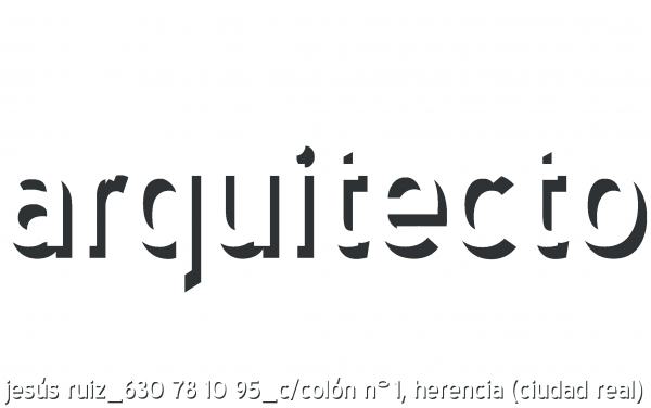 ARQUITECTO Jesús Ruiz